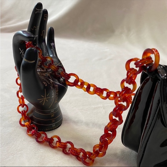 ❌SOLD🏷️Vintage 1950’s Coblentz Original, Lucite Chain Handbag. - Picture 2 of 11